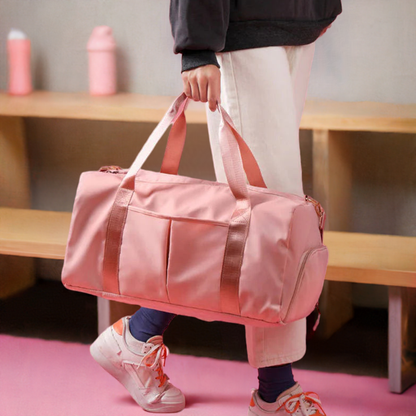 Bolsa de viaje deportiva impermeable para fitness: bolsa de fin de semana versátil para hombres y mujeres